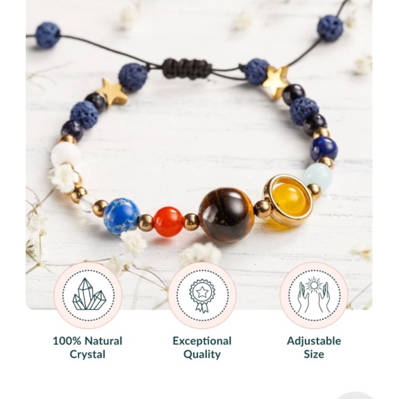 2/$20 • Solar System Bracelet Mindful Souls - Picture 3 of 8